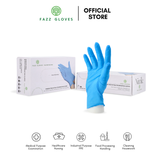 Nitrile Powder Free Examination Glove, Blue (100Pcs/Box)